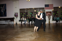 Alfred & Melanie dance Waltz at the March 2016 Special Spotlight NIght