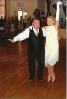 Mitch & teacher Jan dancing Fox Trot at "Dance for the Cure" 2013