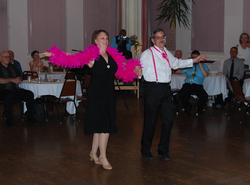 David & Karen dancing Fox Trot at the "Dance for the Cure" 2014
