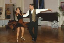 Laura & Tim Martin dancing Fox Trot