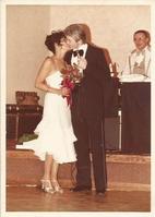 Dan & Barbara, 1983,near the end of Barbara's first Medal Ball!