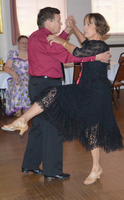 Carroll & Ginny Cecil dancing Tango